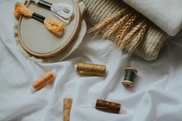 Atelier de broderie - detaliu